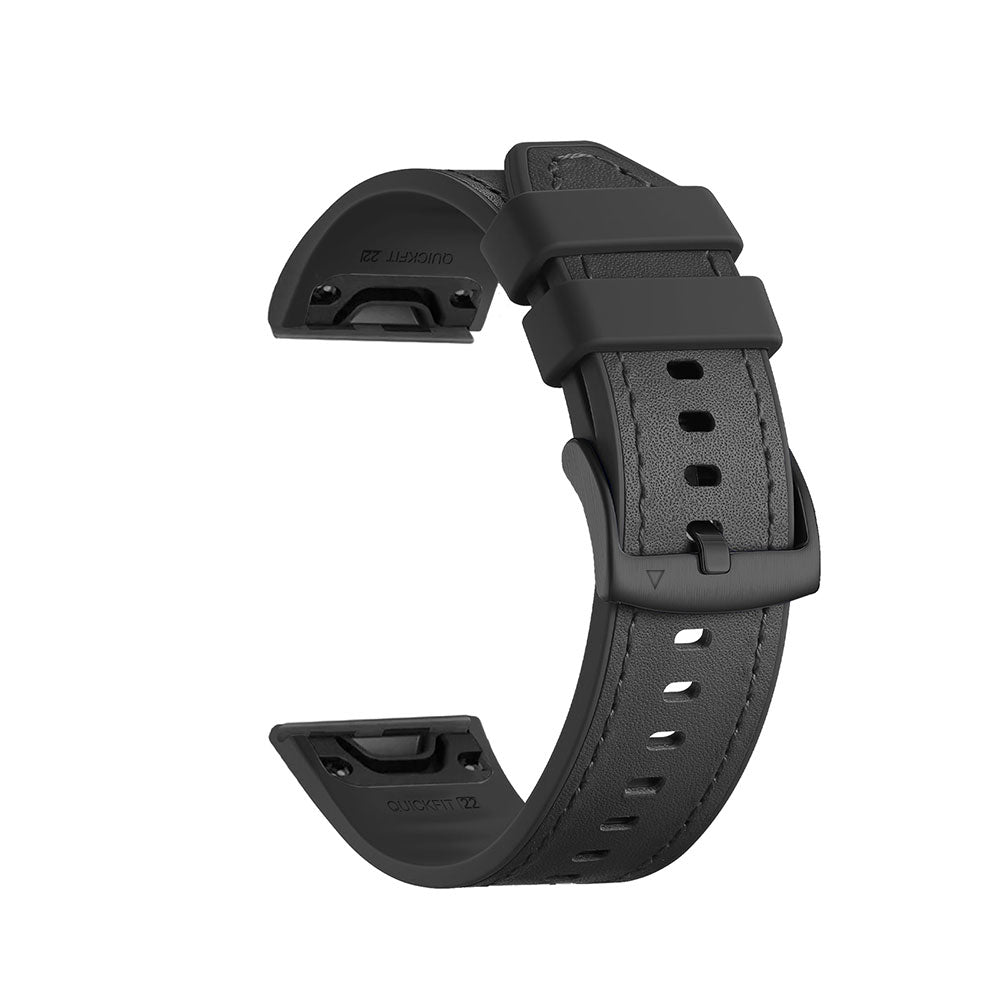 Quick-Fit Run Strap | 22mm (Sport Leather) – 4 colors