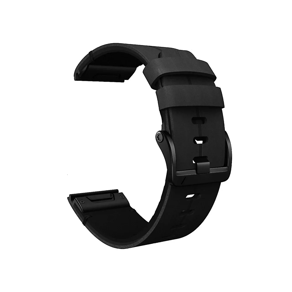 Quick-Fit Strap | 26mm (Modern Leather & Titanium) – 2 colors